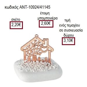 ΣΠΙΤΙ ΡΟΖ ΧΡΥΣΟ ΠΑΝΩ ΣΕ ΒΟΤΣΑΛΟ