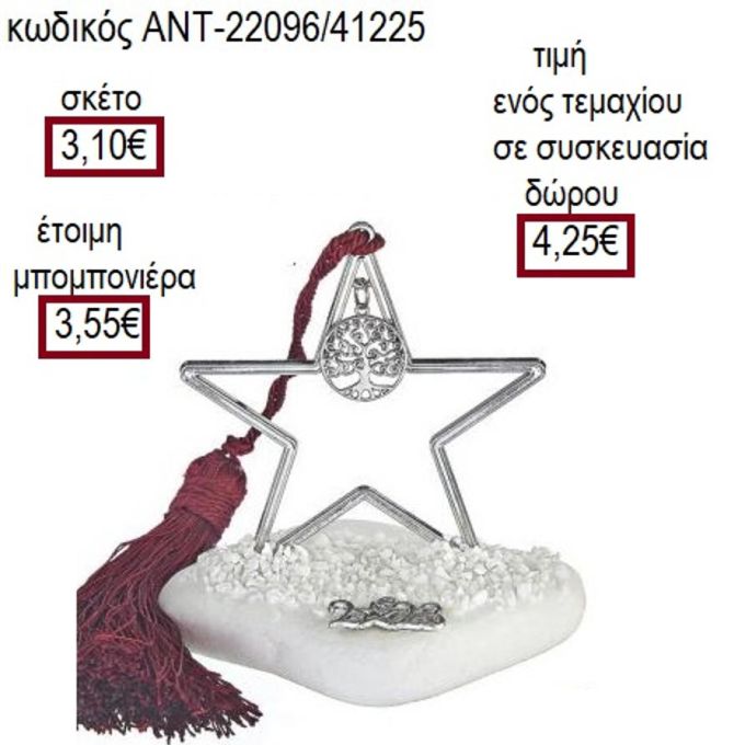 ΔΕΝΤΡΟ ΤΥΧΗΣ ΕΠΑΡΓΥΡΟ ΣΕ ΑΣΤΕΡΙ ΠΑΝΩ ΣΕ ΒΟΤΣΑΛΟ