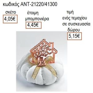 ΣΠΙΤΙ ΡΟΖ ΧΡΥΣΟ ΣΕ ΜΠΟΡΝΤΩ ΥΦΑΣΜΑΤΙΝΗ ΚΟΛΟΚΥΘΑ