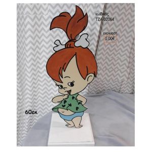 ΣΤΑΛΙΤΣΑ ΦΛΙΝΣΤΟΟΥΝΣ FLINTSTONES ΞΥΛΙΝΗ ΦΙΓΟΥΡΑ