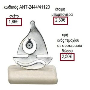 ΚΑΡΑΒΙ ΜΕ ΜΑΤΙ ΕΠΑΡΓΥΡΟ ΠΑΝΩ ΣΕ ΒΟΤΣΑΛΟ
